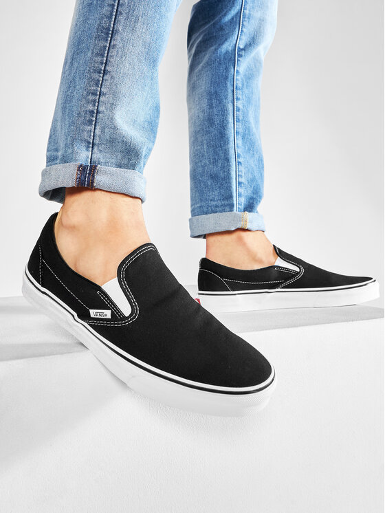 Vans Vans Teniși Classic Slip-On VN-0EYEBLK Negru