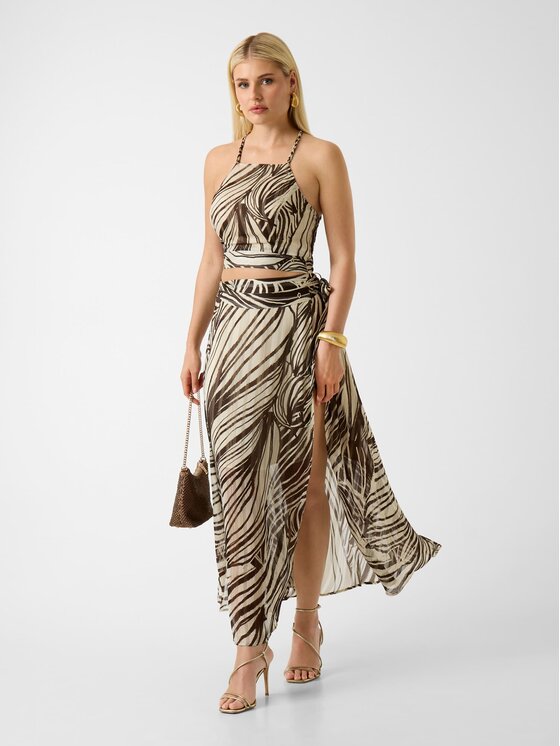 Guess Guess mini svārki 174857 Brūns Classic Fit