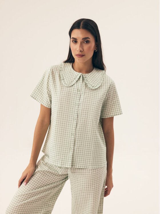 Henderson Henderson Piżama 42734 Zielony Regular Fit