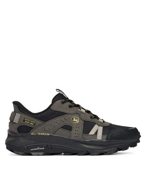 Skechers Skechers Παπούτσια πεζοπορίας John Deere: Skechers Slip-Ins Equalizer 5.0 256009/BBK Μαύρο