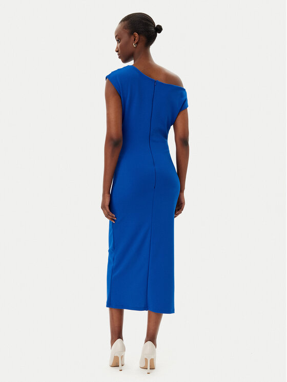 Rinascimento Rinascimento Koktel haljina CFC0019898002 Plava Regular Fit