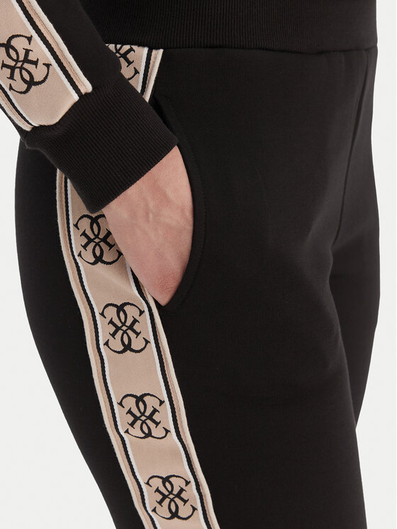 Guess Guess Pantaloni da tuta Britney V2YB15 KB3P2 Nero Regular Fit
