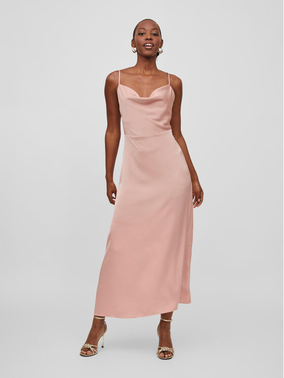 Vila Rochie cocktail Ravenna 14085601 Roz Regular Fit