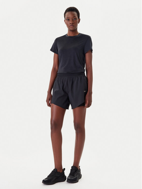 Reebok Reebok Technikai póló Chill 100214669 Fekete Slim Fit