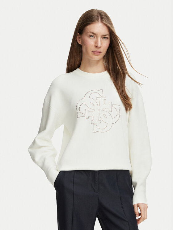 Guess Guess Светр W6BR52 Z1453 Кремовий Regular Fit