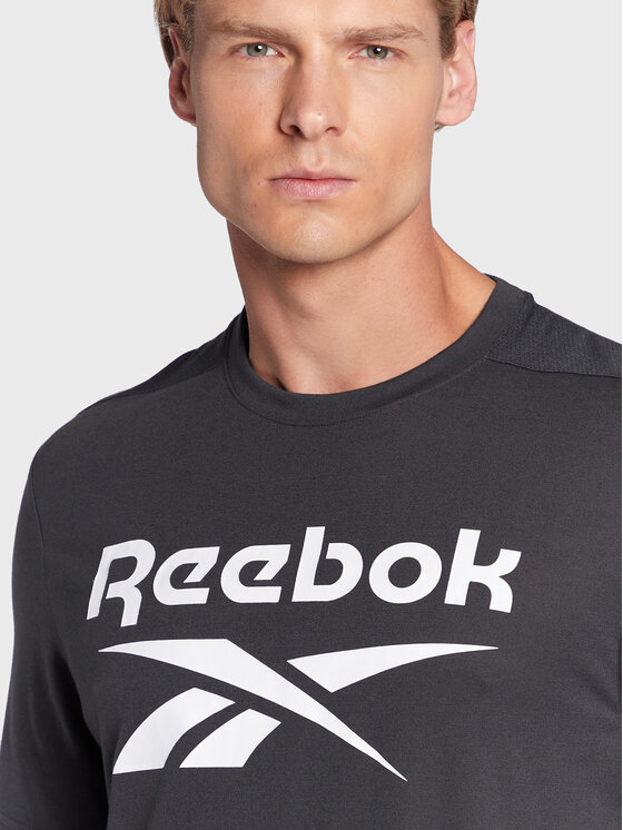 Reebok Reebok Tehnička majica Workout Ready HI3925 Crna Regular Fit