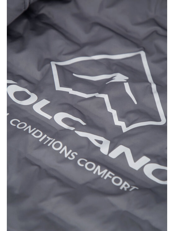 Volcano Volcano Kurtka przejściowa J-LUSIO Szary Regular Fit
