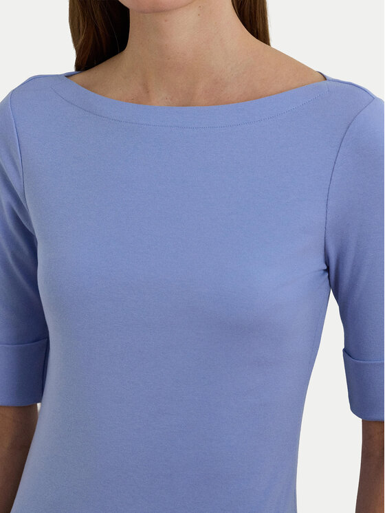 LAUREN RALPH LAUREN LAUREN RALPH LAUREN Bluza 200654963199 Svetlo modra Slim Fit