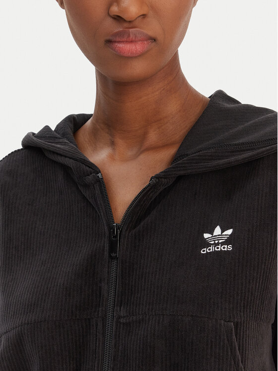 adidas adidas Jopa Essentials Chenile KE1117 Črna Loose Fit