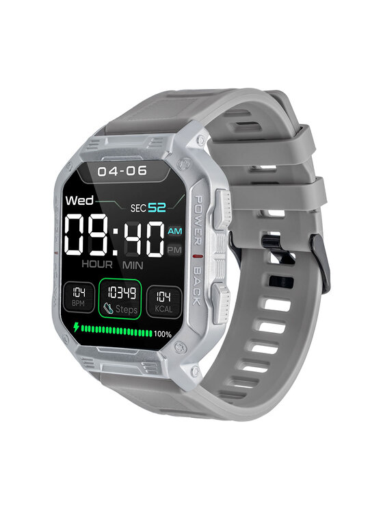Watchmark Watchmark Chytré hodinky Ultra Šedá