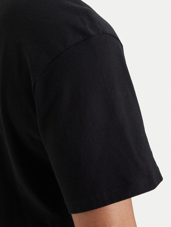 Quiksilver Quiksilver Majica EQYZT08174 Črna Regular Fit