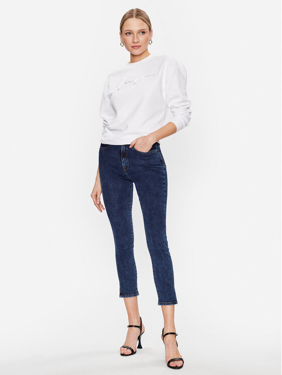 HUGO Hugo Džínsy 50486390 Modrá Modern Fit