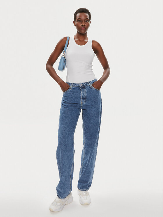Calvin Klein Jeans Calvin Klein Jeans Jeans hlače 90's J20J222753 Modra Straight Fit