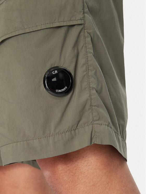 C.P. Company C.P. Company Stoffshorts 18CMBE172A006439G Grau Relaxed Fit