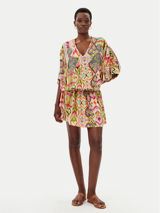 LOLA CASADEMUNT LOLA CASADEMUNT Лятна рокля LS2516049 Цветен Regular Fit