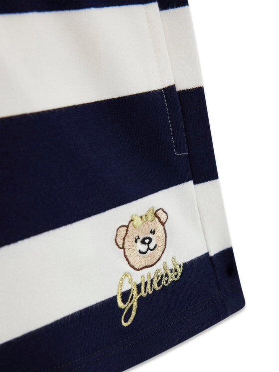 Guess Guess Спортни шорти K6GD04 KBOR4 Тъмносин Regular Fit