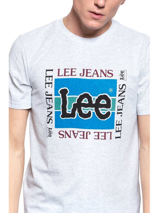 Lee Lee T-shirt ETRO LOGO TEE SHARP Grigio Regular Fit