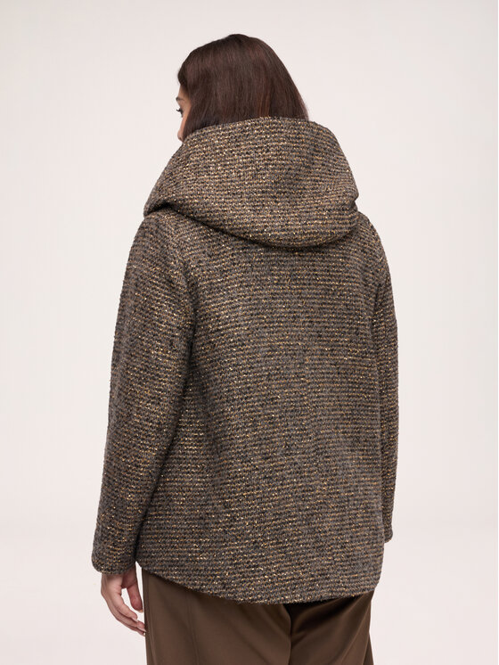 Fiorella Rubino Fiorella Rubino Cappotto invernale 8053T000401N0V2 Marrone Flared Fit