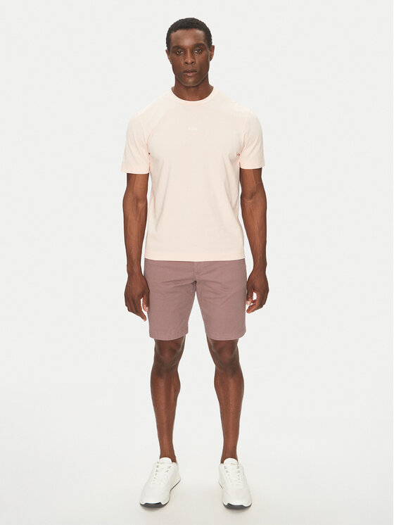 BOSS BOSS T-Shirt Tchup 50473278 Różowy Relaxed Fit
