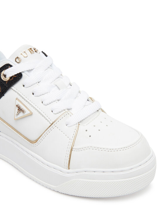 Guess Guess Sneakersy FLTDEL FAL12 Biela