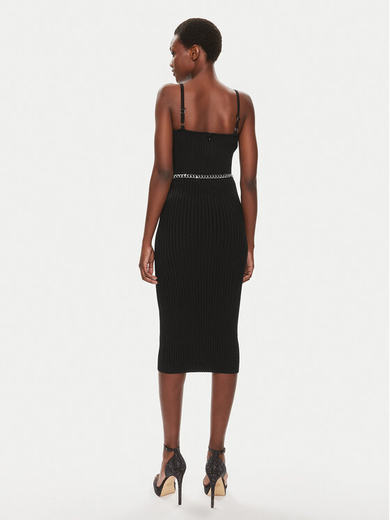 MICHAEL Michael Kors MICHAEL Michael Kors Trikotažinė suknelė MS381MK33D Juoda Slim Fit