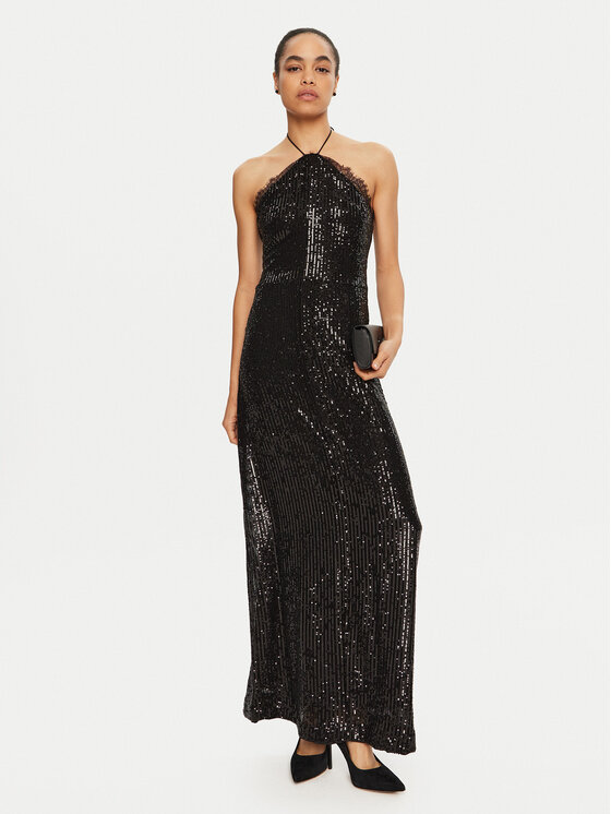 TWINSET TWINSET Вечірня сукня 242AT2340 Чорний Slim Fit