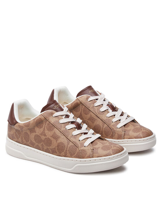 Coach Coach Sneakersy High Line CW970 Brązowy