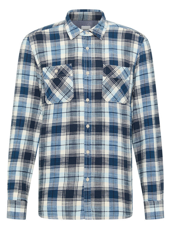 Mustang Mustang Camicia EASTBRIDGE Blu Regular Fit