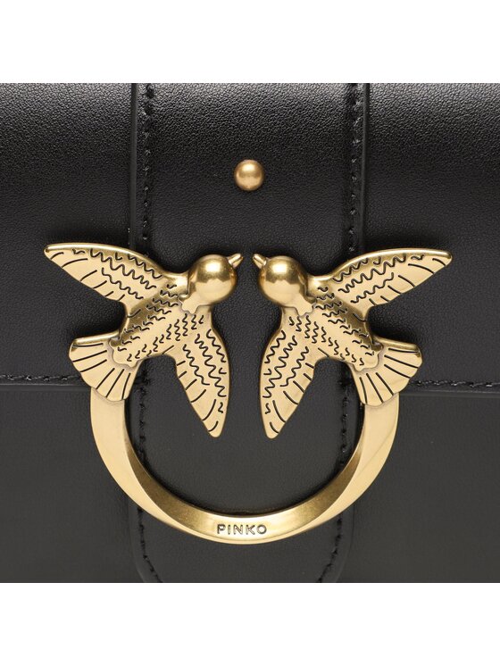 PINKO PINKO Rankinė Love One Mini C PE 23 PLTT 100058 A0F1 Juoda