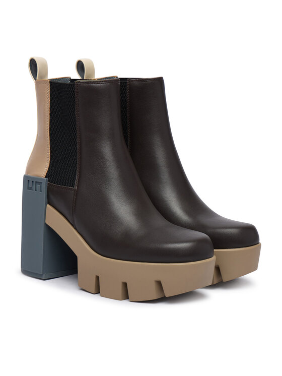 United Nude United Nude Aulinukai Grip Chelsea Mid V 1103316116 Tamsiai ruda