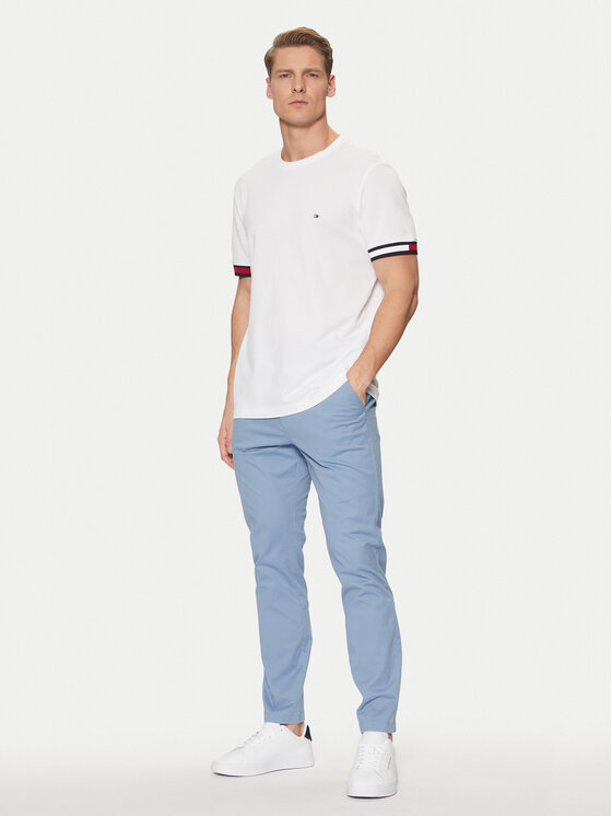 Tommy Jeans Tommy Jeans Chino kalhoty Austin DM0DM20282 Modrá Slim Fit