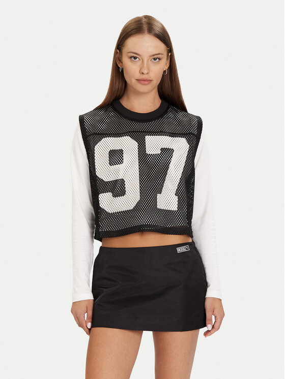 Puma Top PUMA X ROSÉ 633804 01 Čierna Relaxed Fit