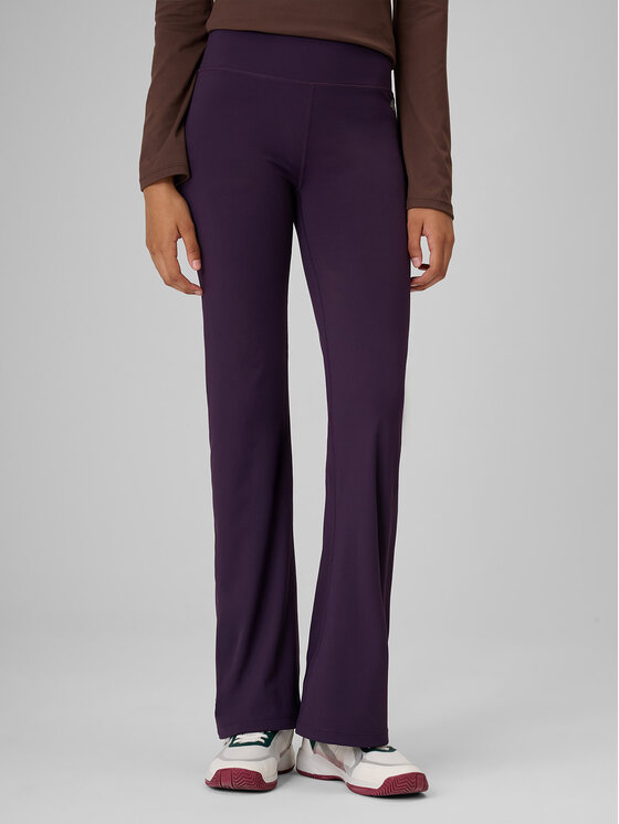 4F 4F Legginsy SPORT OFFICE Fioletowy Slim Fit