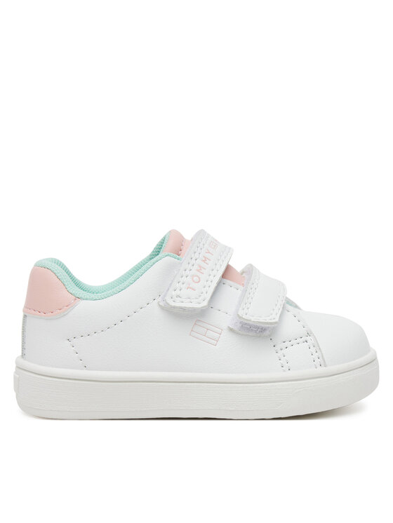 Sneakers Tommy Hilfiger Low Cut Velcro Sneaker T1A9-33727-1355 M Alb