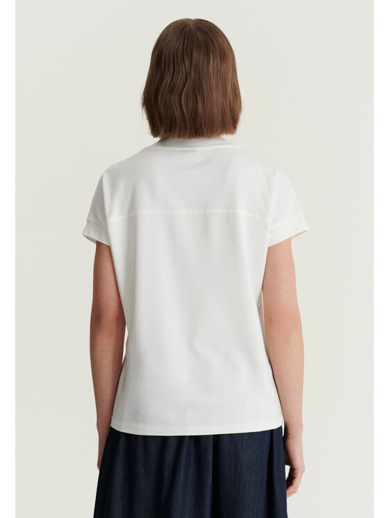TATUUM TATUUM Bluzka MASEL Kremowy Classic Fit