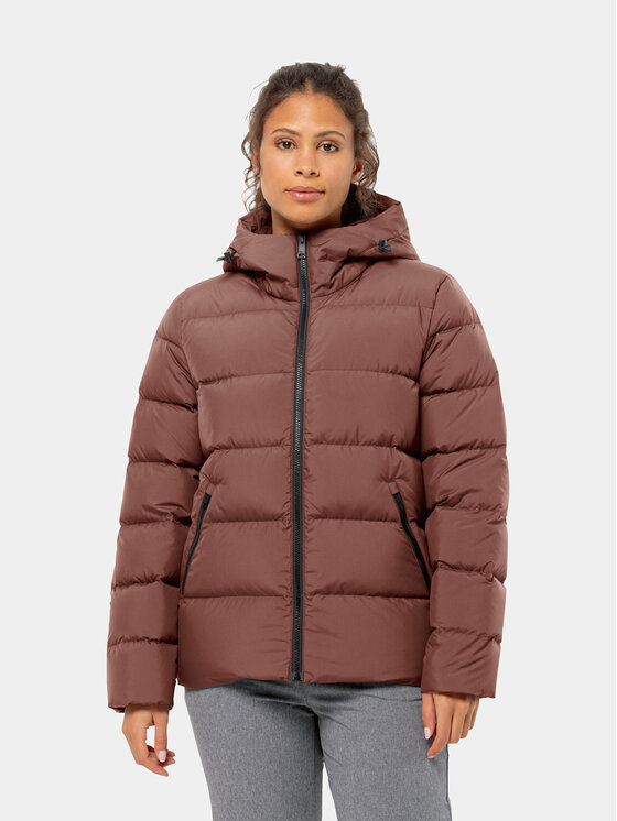 Jack Wolfskin Geacă din puf Frozen Palace Jacket 1204913 Vișiniu Regular Fit