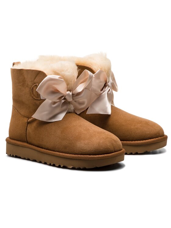Ugg Ugg Stivali da neve W Gita Bow Mini 1098360 Marrone