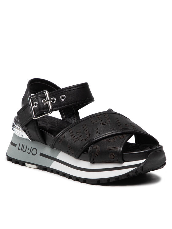 Sandali Maxi Wonder BA2151 PX144 Nero