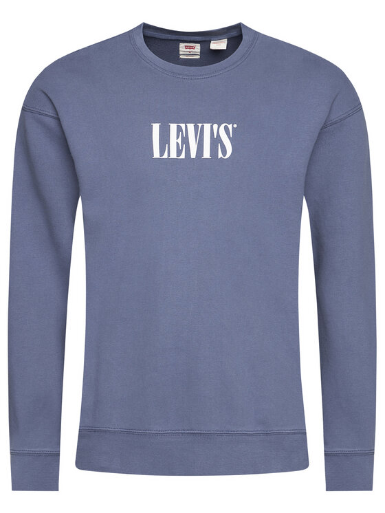 Levi's® Levi's® Mikina Graphic Crew 38712-0006 Tmavomodrá Relaxed Fit