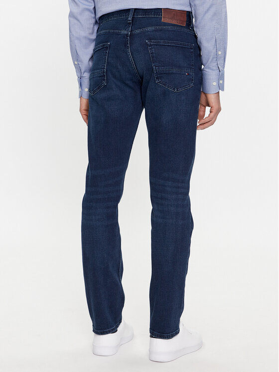 Tommy Hilfiger Tommy Hilfiger Jeans hlače Mercer Str Bridger Ind MW0MW33947 Mornarsko modra Regular Fit