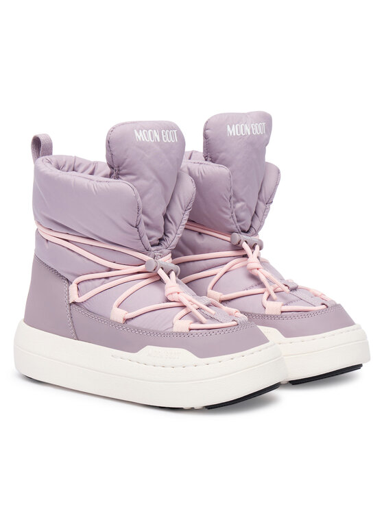 Moon Boot Moon Boot Снігоходи Jr Park lace Mid 80D3440070 S Рожевий