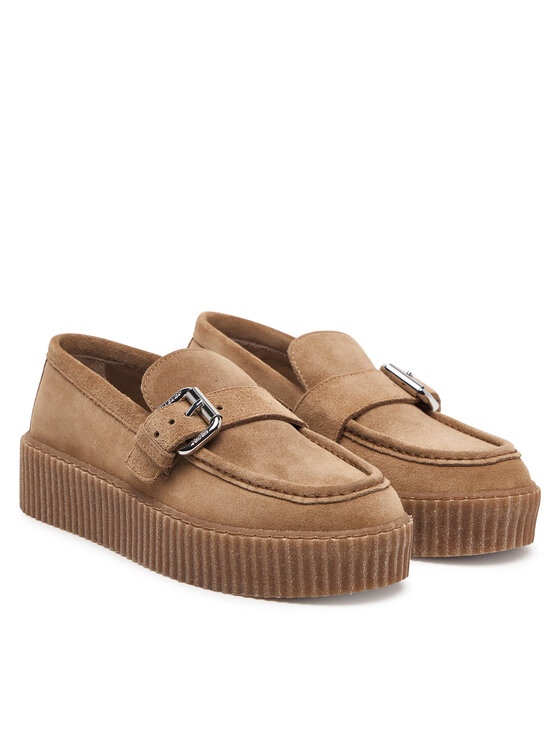 Weekend Max Mara Weekend Max Mara Félcipő Navetta 2625526114 Világosbarna