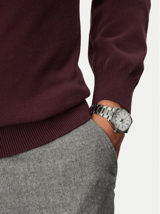 Casio Casio Zegarek UTP-1302PD-7AVEF Srebrny