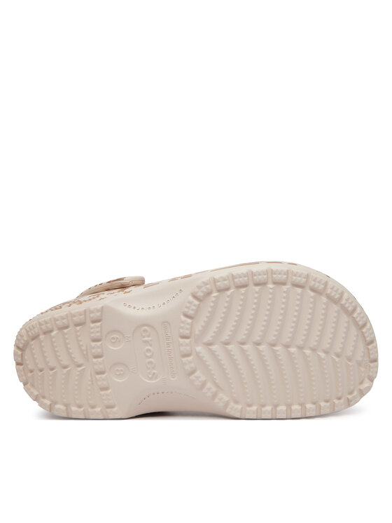 Crocs Crocs Ciabatte Classic Pop Animal Clogs 214153 Beige