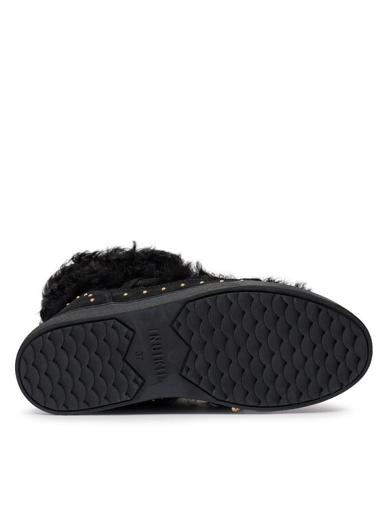 Inuikii Inuikii Schneeschuhe Long Curly 75202-051 Schwarz