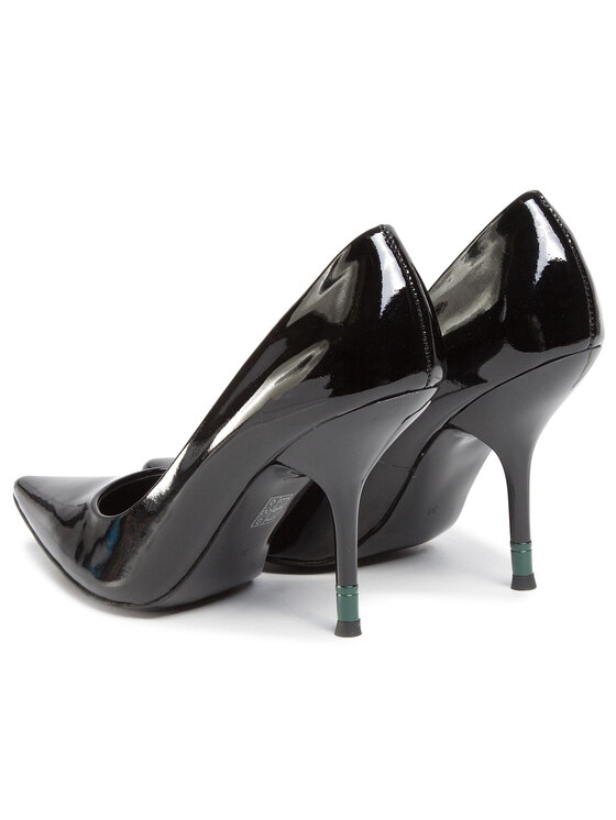 Calvin Klein Calvin Klein Pantofi cu toc subțire Aliyah B4E7866 Negru