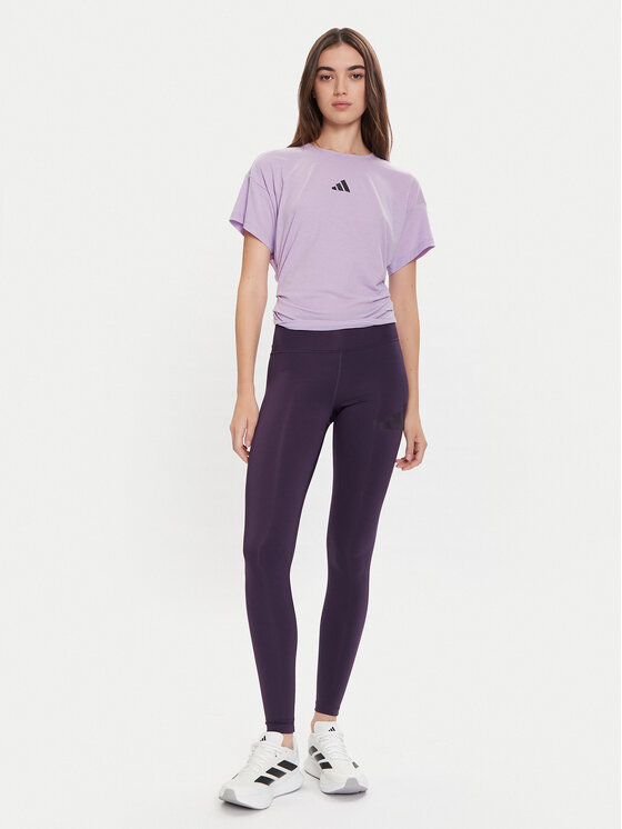 adidas adidas Marškinėliai Power JX1191 Violetinė Regular Fit