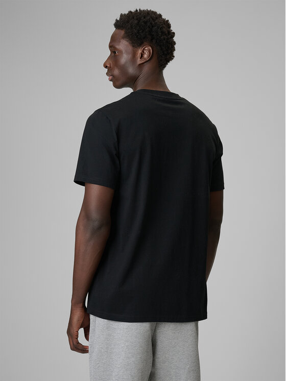 4F 4F T-Shirt FLUID EXPRESSIONS Czarny Regular Fit