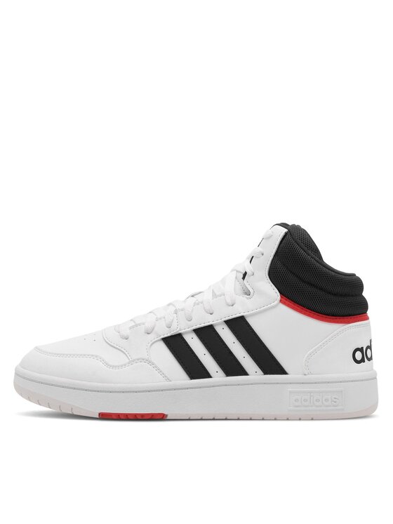 adidas adidas Sneakersy HOOPS 3.0 MID GY5543 Biały