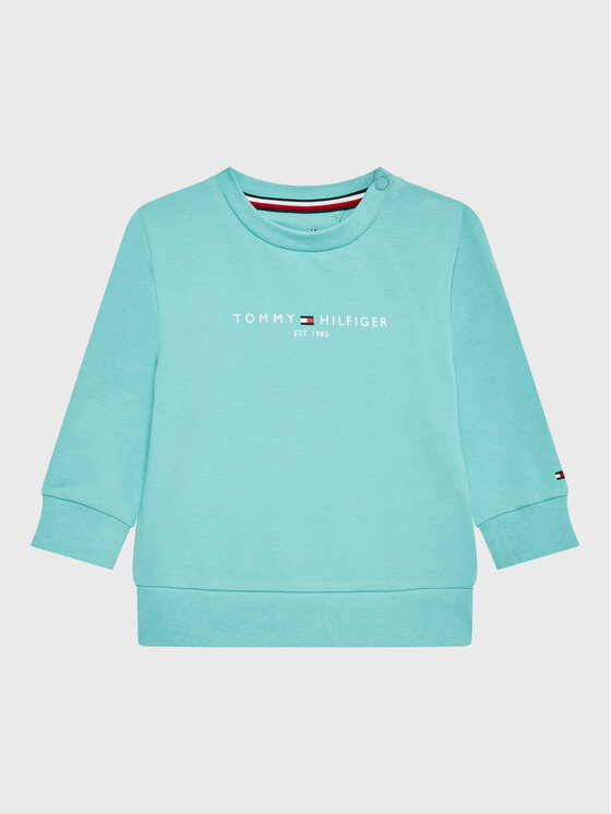 Tommy Hilfiger Bluză Essential KN0KN01279 Verde Regular Fit